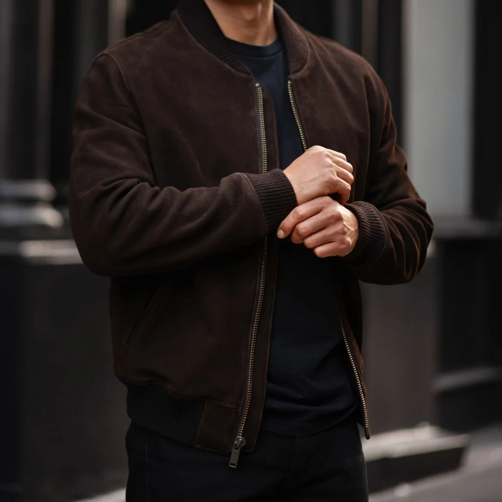 Bomber Jacket | Espresso 1 Bomber Jacket | Espresso