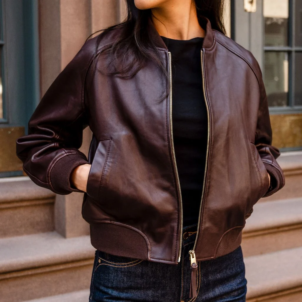 Bomber Jacket | Oxblood 1 Bomber Jacket | Oxblood