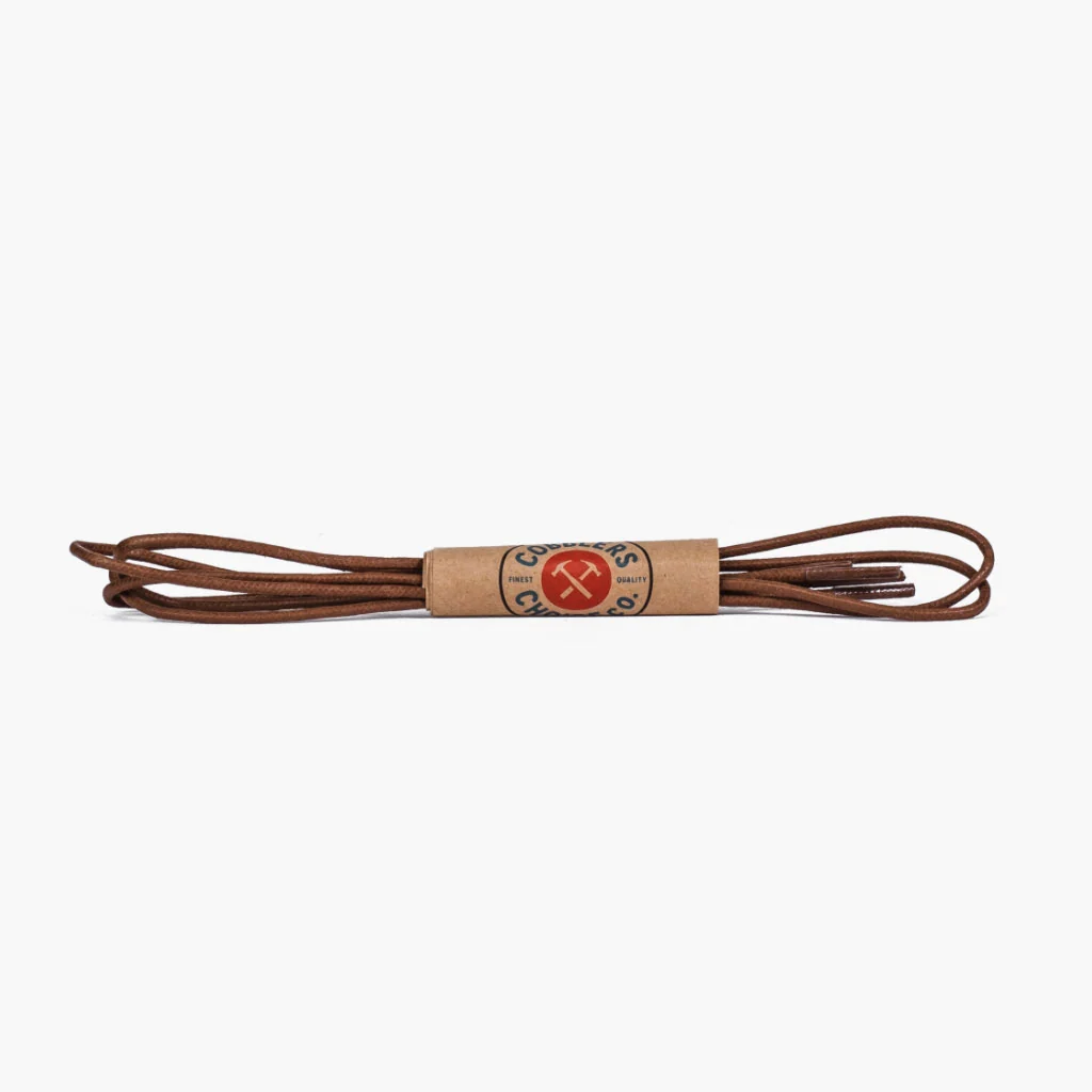 Round Waxed Cotton Laces | Light Brown 1 Round Waxed Cotton Laces | Light Brown