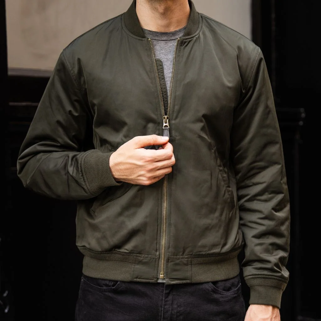 Union Bomber Jacket | Olive 2 Union Bomber Jacket | Olive