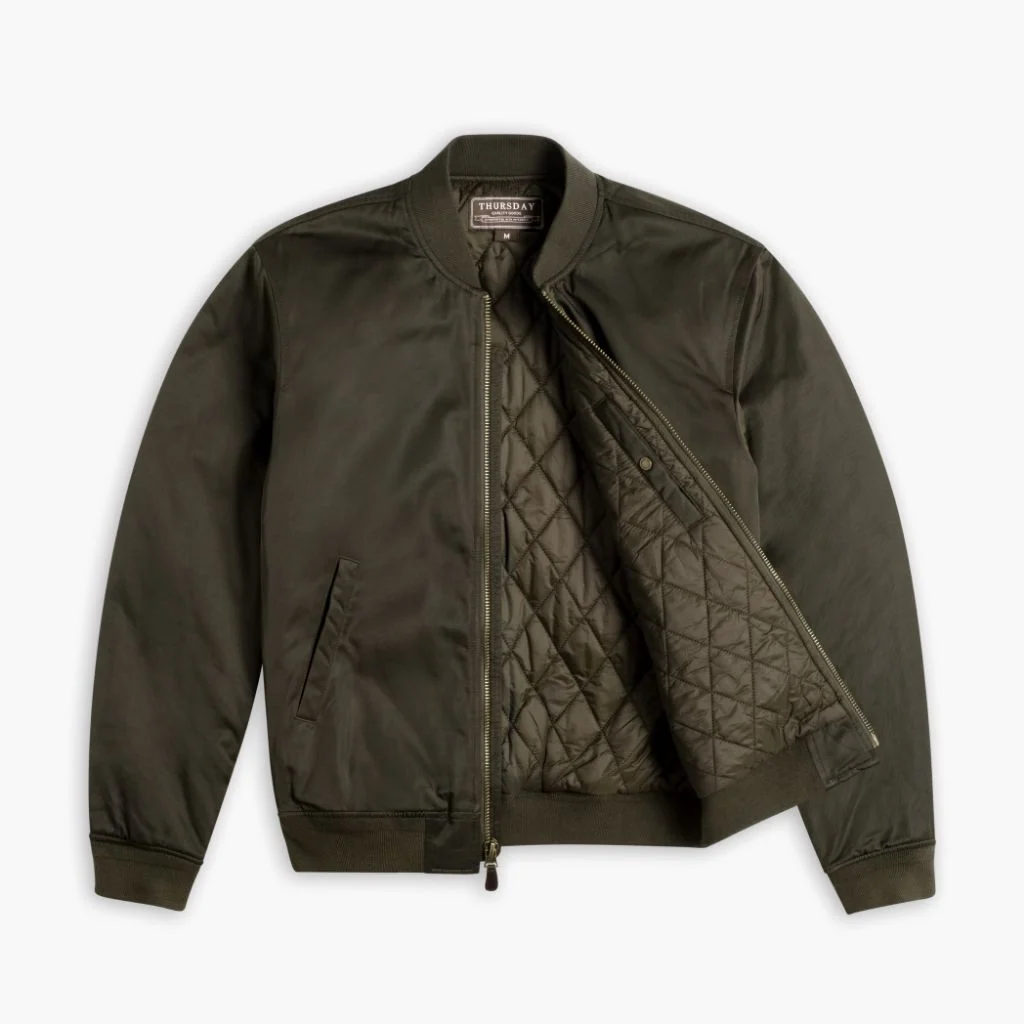 Union Bomber Jacket | Olive 5 Union Bomber Jacket | Olive