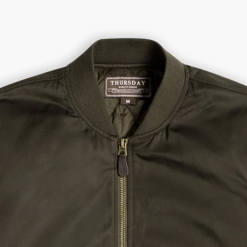Union Bomber Jacket | Olive 7 Union Bomber Jacket | Olive