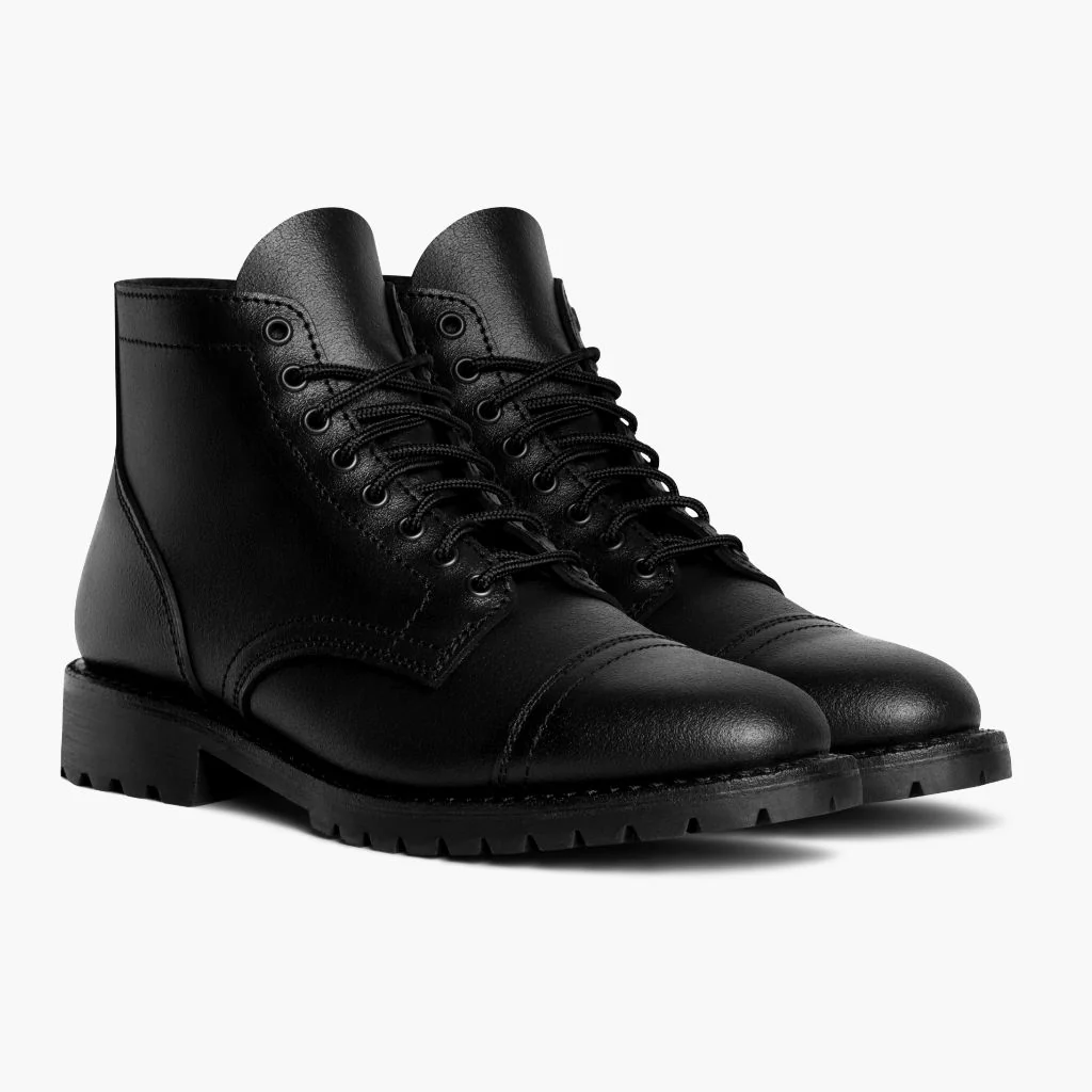 Vanguard | Black Waxed Roughout 1 Vanguard | Black Waxed Roughout