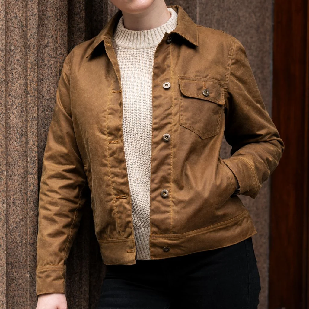 Waxed Canvas Field Jacket | Khaki 1 Waxed Canvas Field Jacket | Khaki