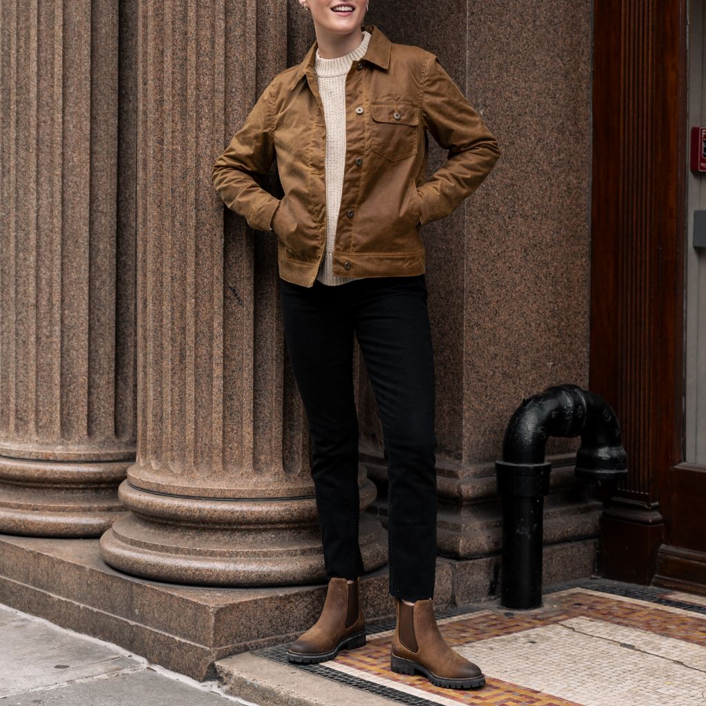 Waxed Canvas Field Jacket | Khaki 3 Waxed Canvas Field Jacket | Khaki