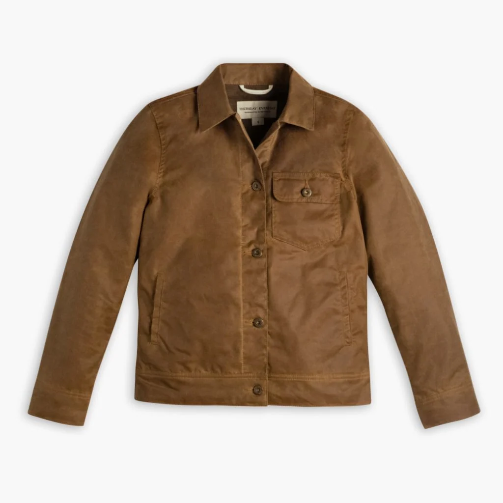 Waxed Canvas Field Jacket | Khaki 4 Waxed Canvas Field Jacket | Khaki