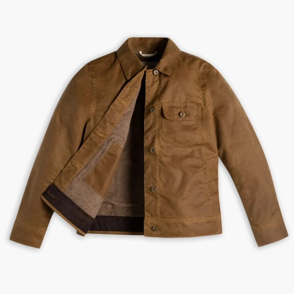 Waxed Canvas Field Jacket | Khaki 5 Waxed Canvas Field Jacket | Khaki
