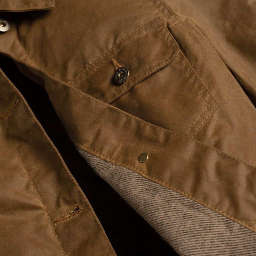 Waxed Canvas Field Jacket | Khaki 7 Waxed Canvas Field Jacket | Khaki