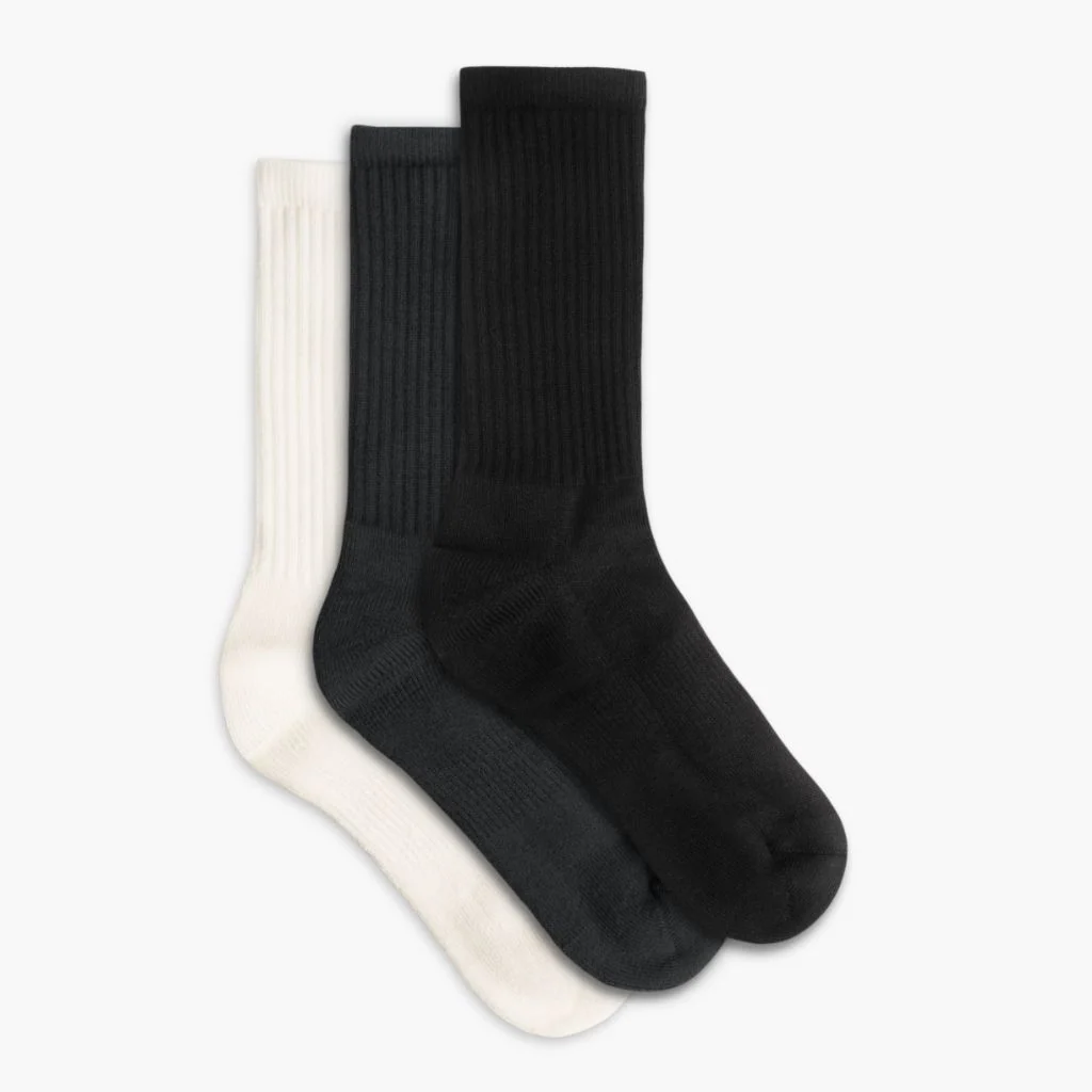 Women's Cotton Crew Sock | Essential Neutrals (3-Pack) 1 Women's Cotton Crew Sock | Essential Neutrals (3-Pack)