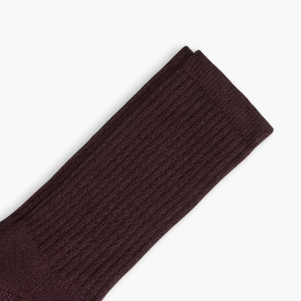 Women's Cotton Crew Sock | Port 2 Women's Cotton Crew Sock | Port
