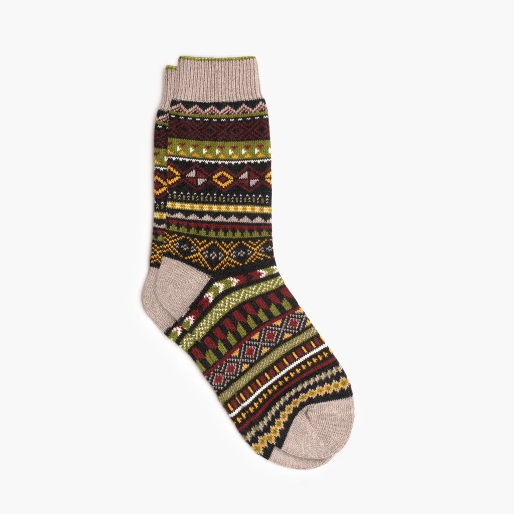 Women's Geo Sock | Tortoise 1 Women's Geo Sock | Tortoise