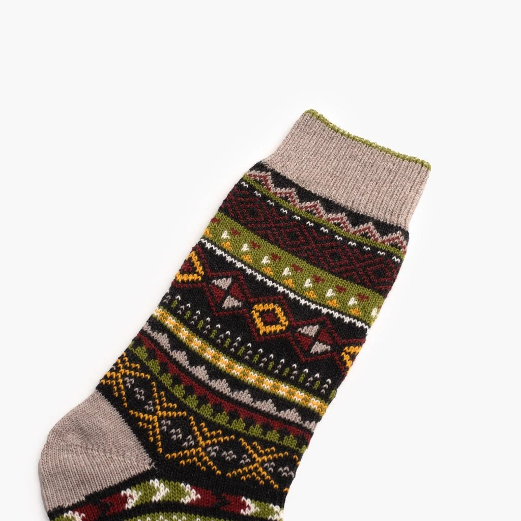 Women's Geo Sock | Tortoise 2 Women's Geo Sock | Tortoise