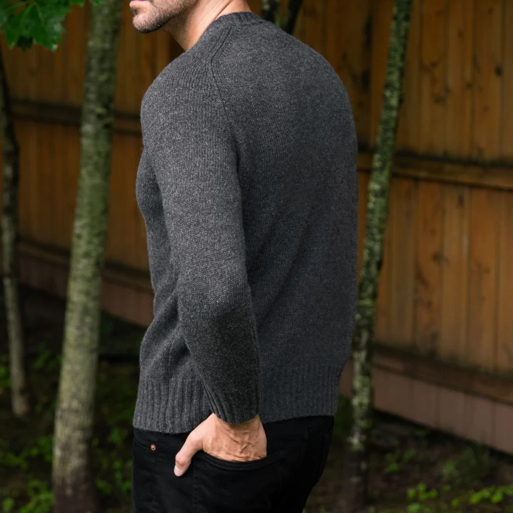 Lodge Sweater | Charcoal 7 Lodge Sweater | Charcoal