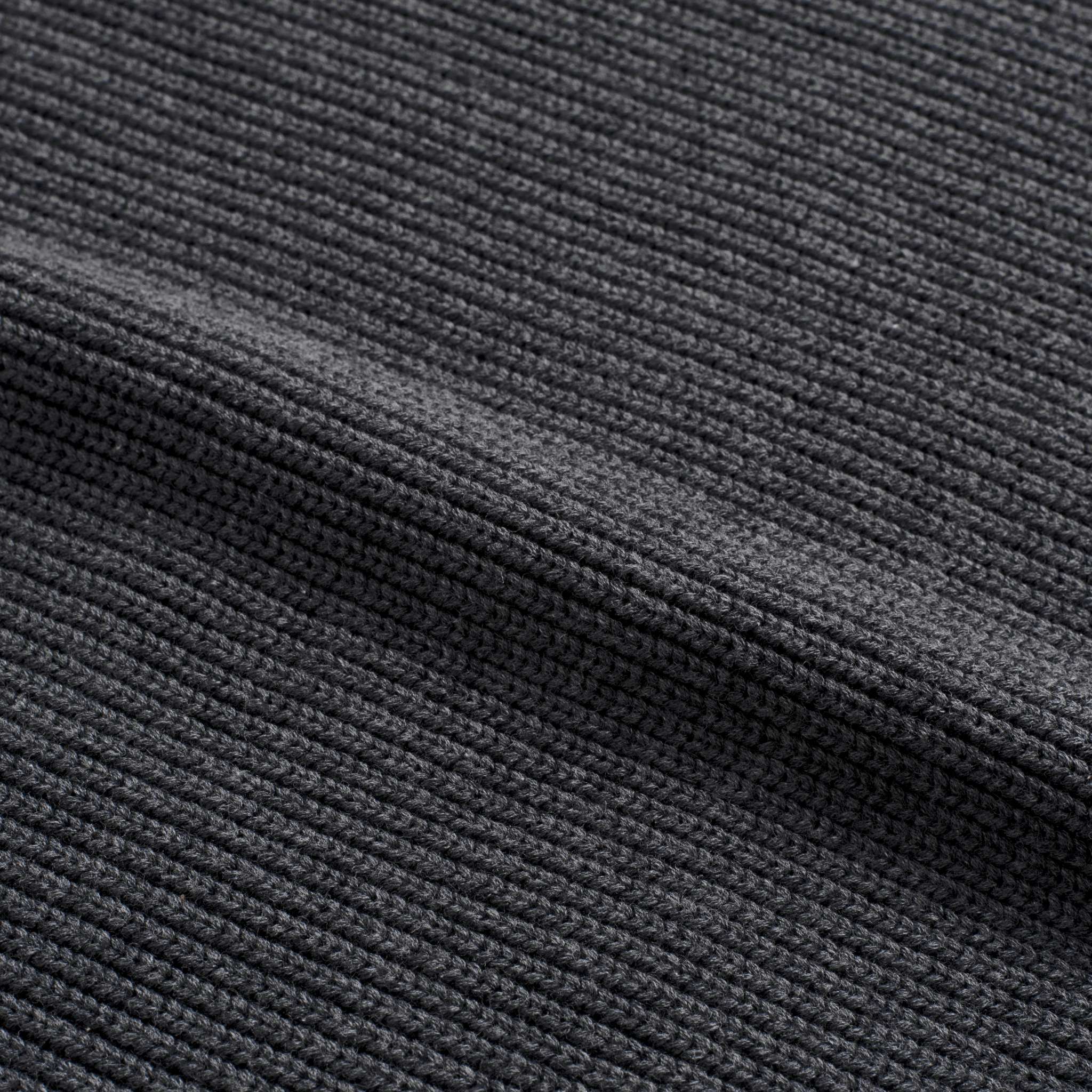 Ribbed Crewneck Sweater | Charcoal 4 Ribbed Crewneck Sweater | Charcoal