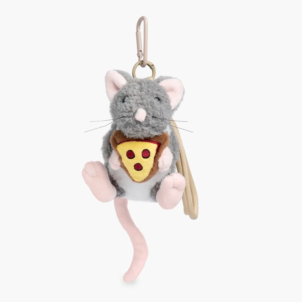 Plush Charm | Pizza Rat 2 Plush Charm | Pizza Rat
