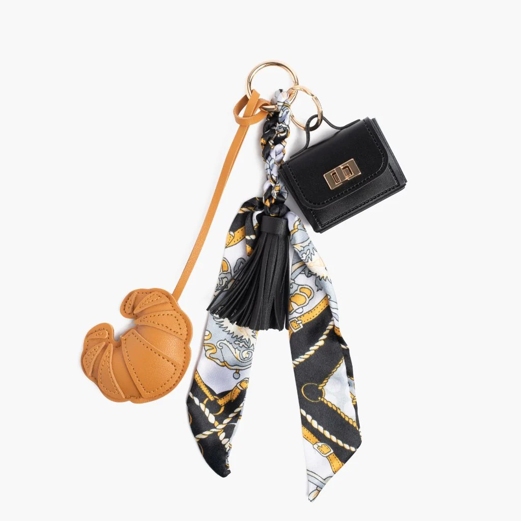Stacked Charm | Black Purse 1 Stacked Charm | Black Purse