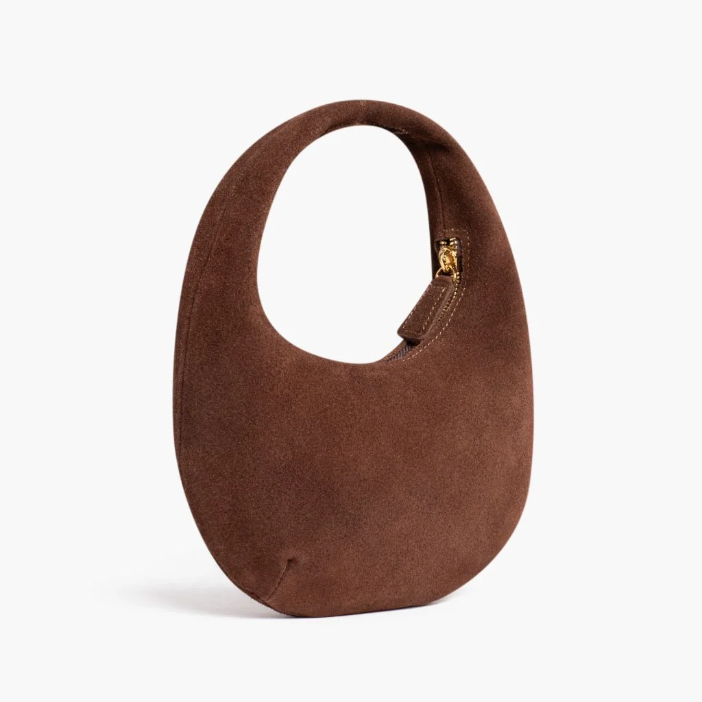 Mini Crescent | Chocolate Suede 2 Mini Crescent | Chocolate Suede