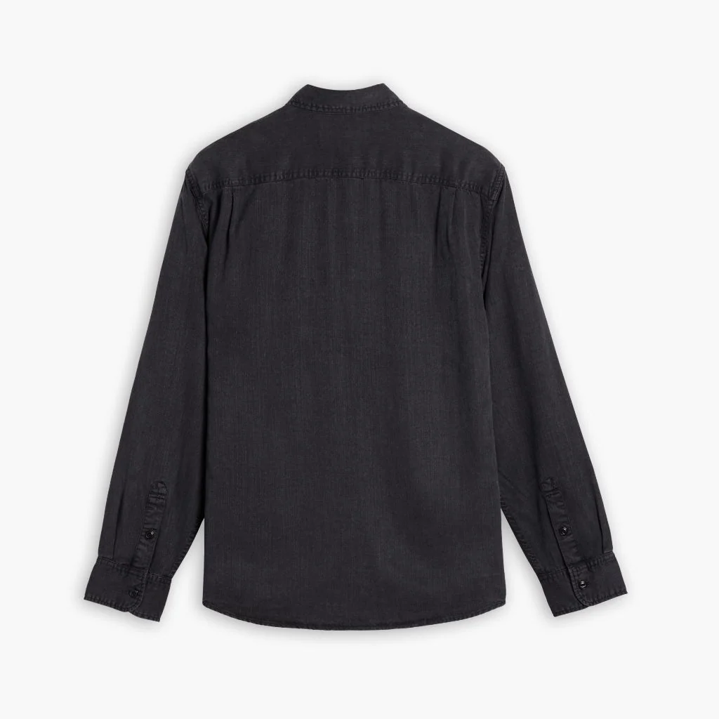 Chambray Workshirt | Black 2 Chambray Workshirt | Black