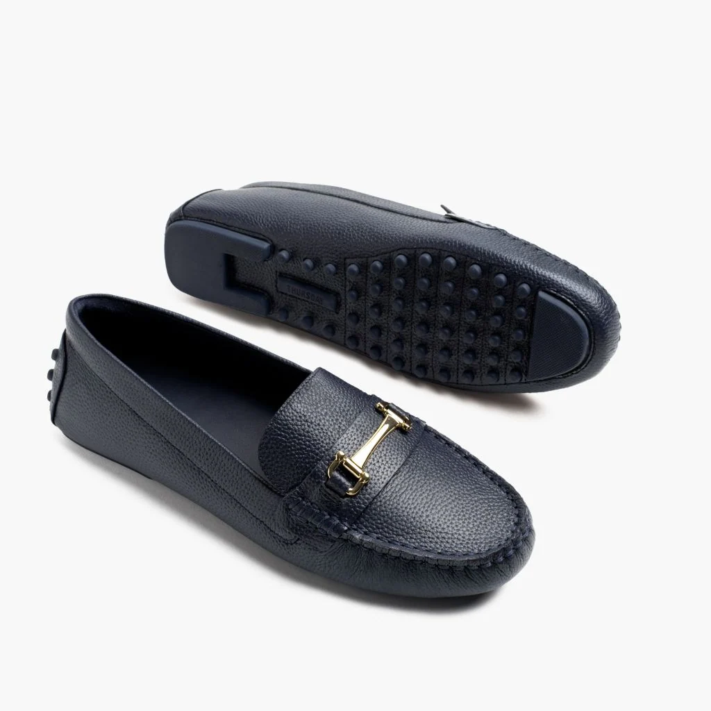 Driving Loafer | Navy & Gold 4 Driving Loafer | Navy & Gold