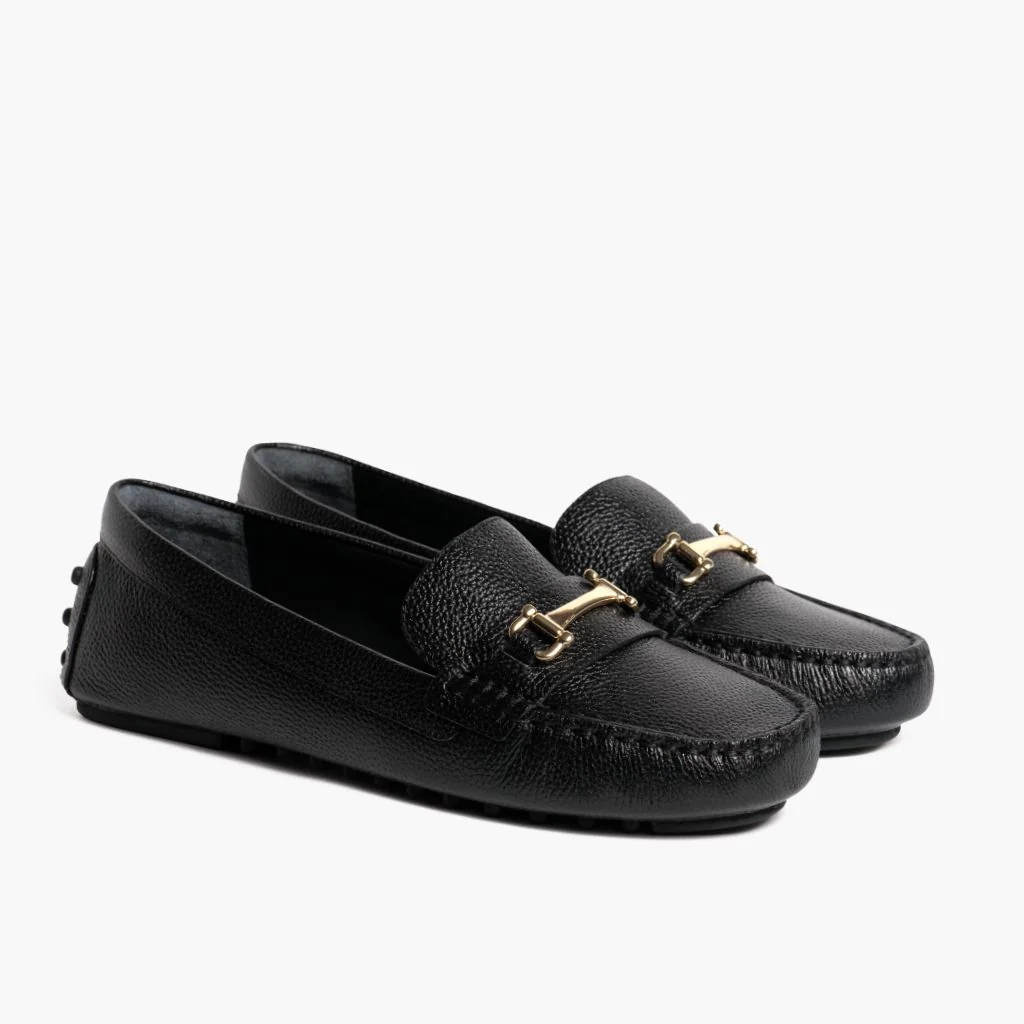 Driving Loafer | Black & Gold 1 Driving Loafer | Black & Gold