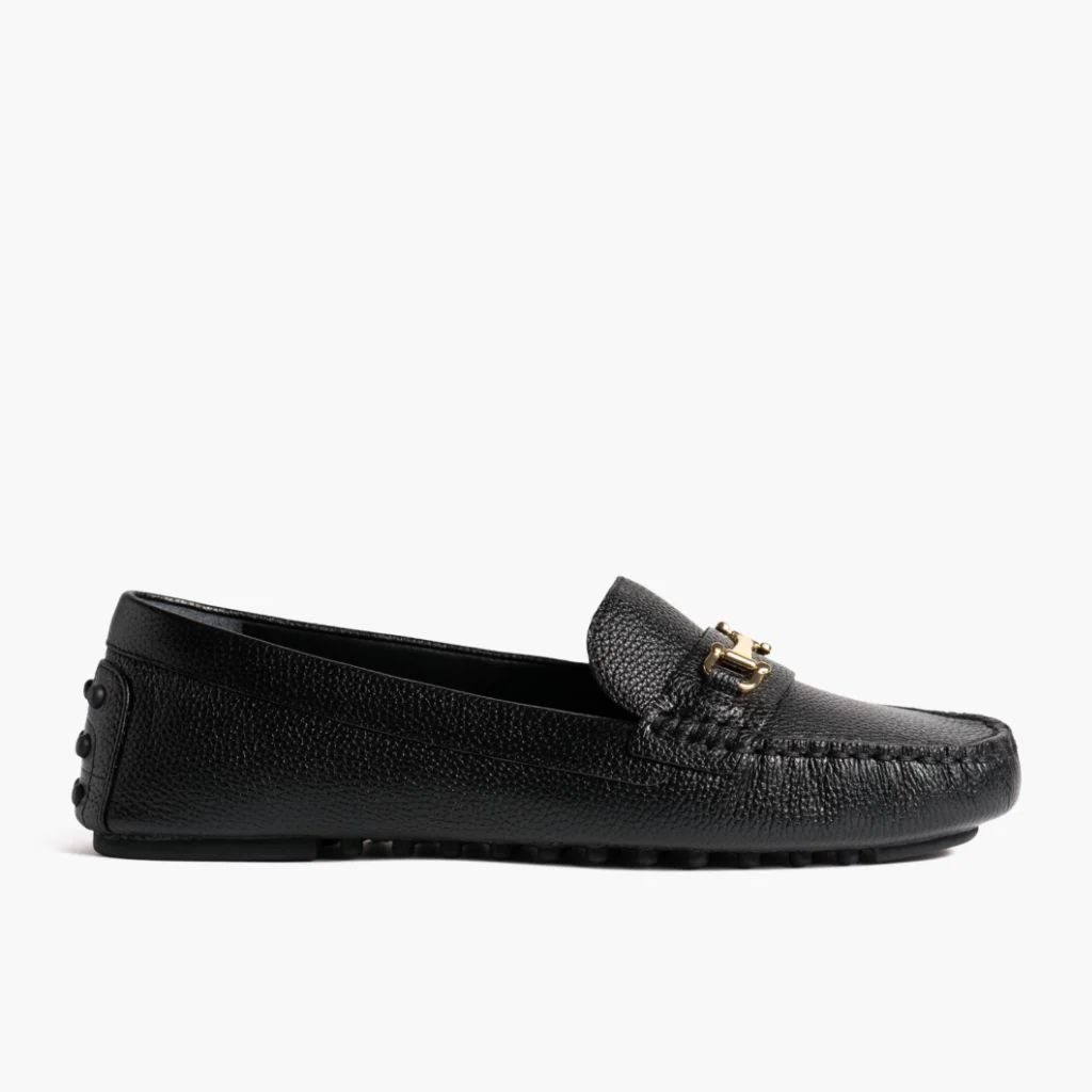 Driving Loafer | Black & Gold 2 Driving Loafer | Black & Gold