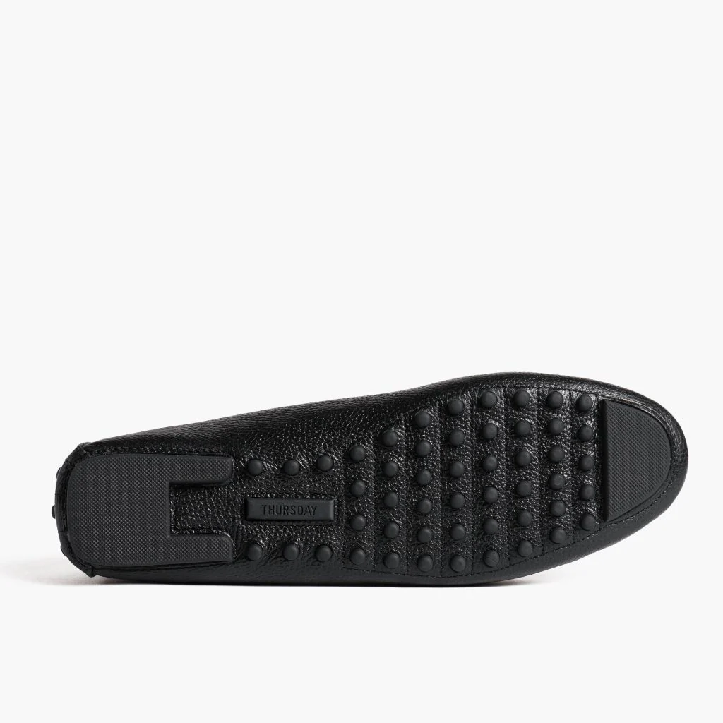 Driving Loafer | Black & Gold 5 Driving Loafer | Black & Gold