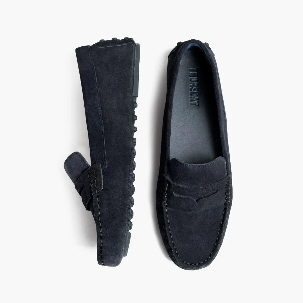 Driving Loafer | Navy Suede 3 Driving Loafer | Navy Suede
