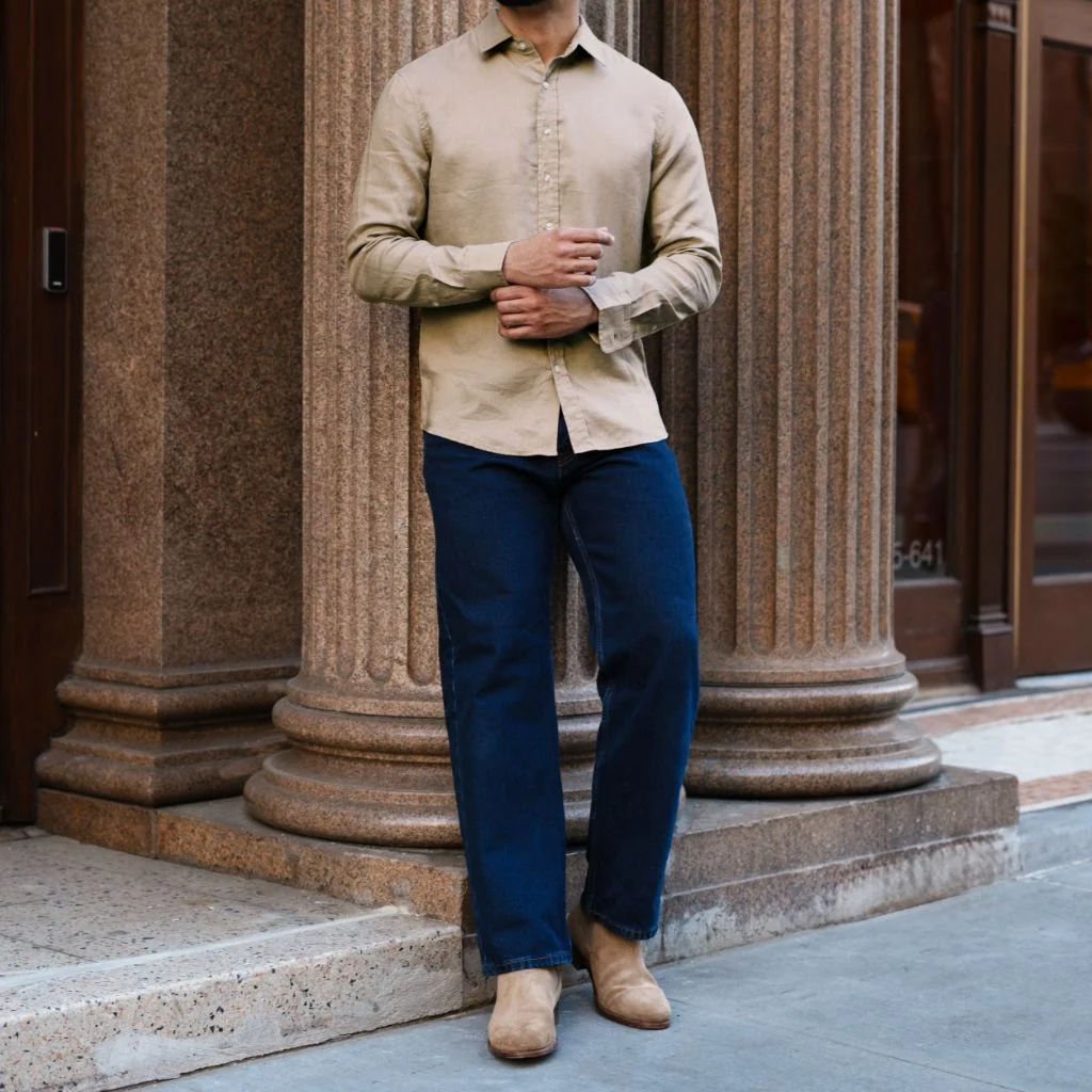 Linen Shirt | Taupe 8 Linen Shirt | Taupe