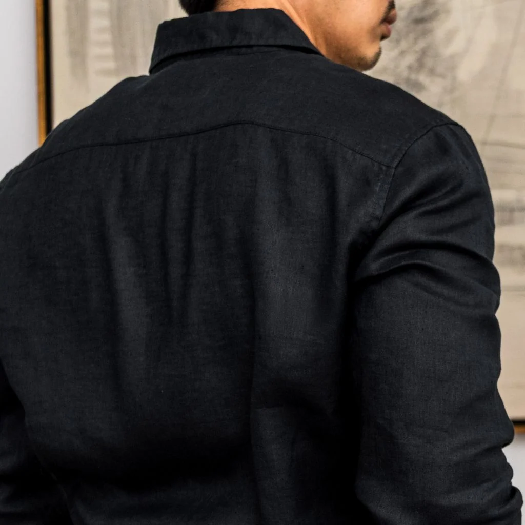 Linen Shirt | Black 7 Linen Shirt | Black