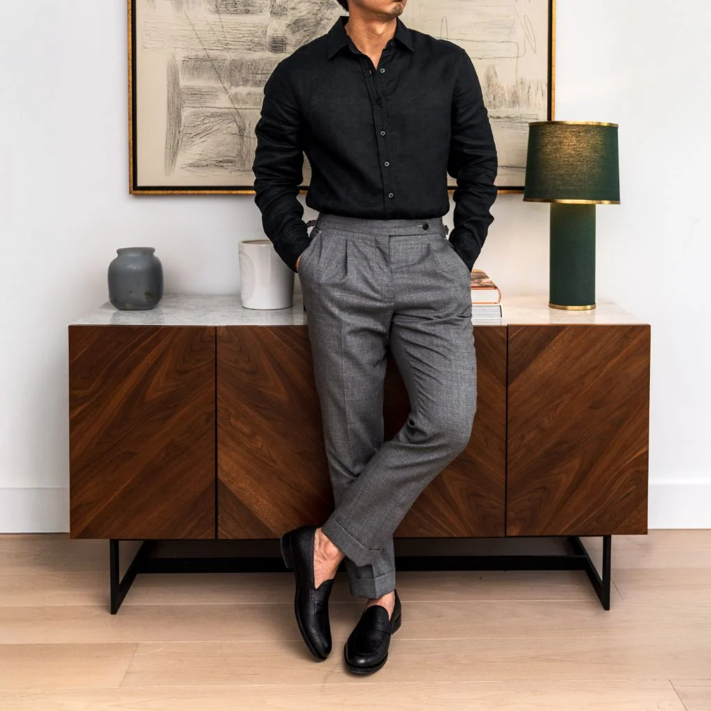 Linen Shirt | Black 8 Linen Shirt | Black
