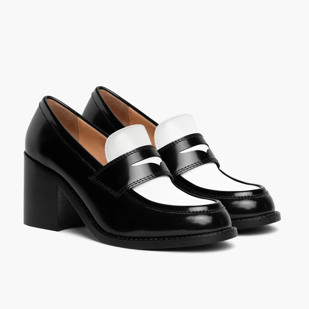 High Heel Penny | Black & White 1 High Heel Penny | Black & White