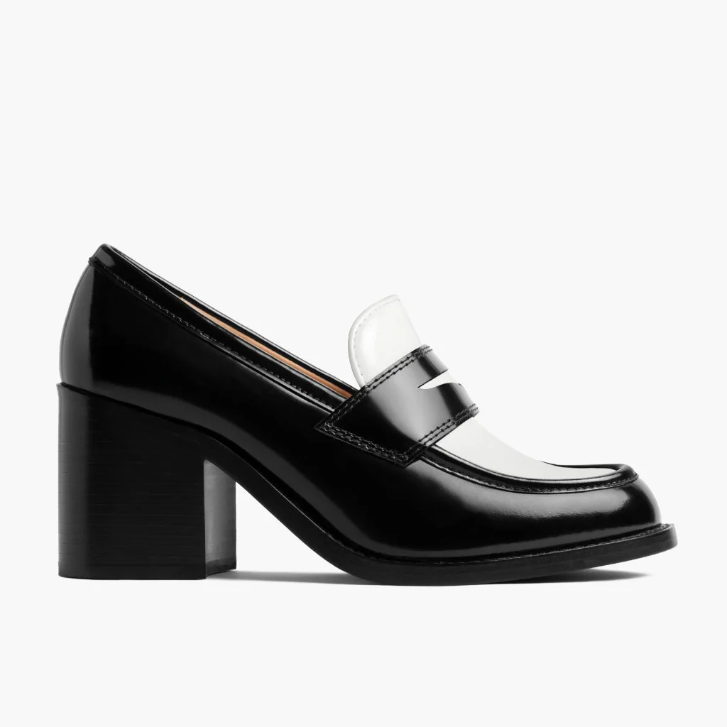 High Heel Penny | Black & White 2 High Heel Penny | Black & White