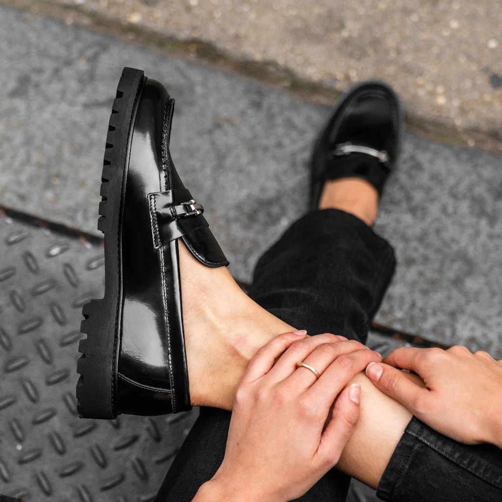 Penny | Black & Silver 7 Penny | Black & Silver