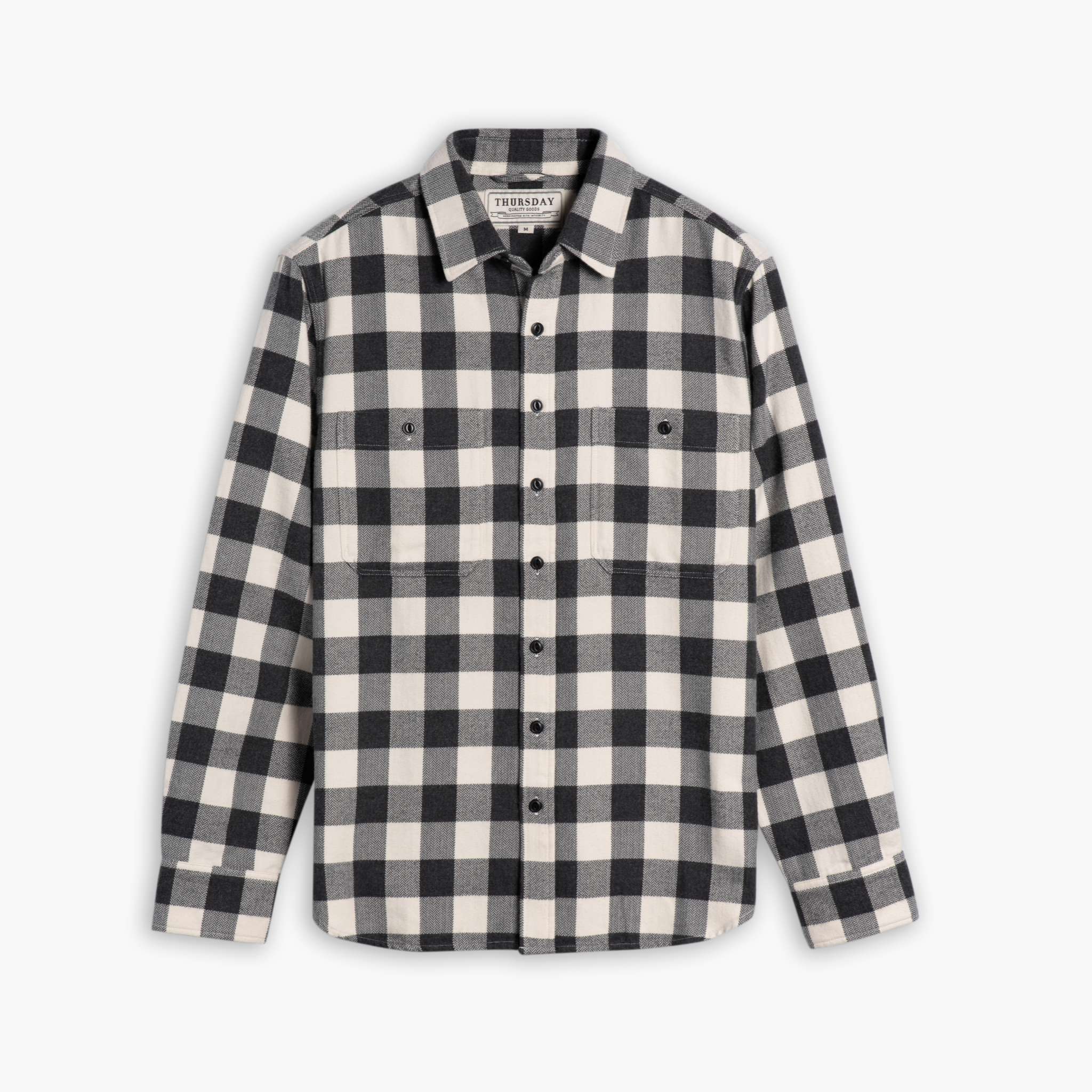 Buffalo Check Shirt | Black & Cream 1 Buffalo Check Shirt | Black & Cream