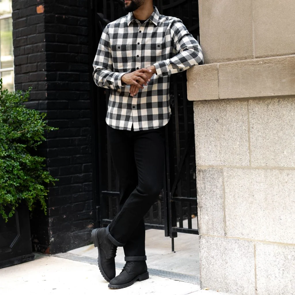 Buffalo Check Shirt | Black & Cream 8 Buffalo Check Shirt | Black & Cream