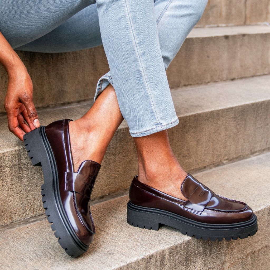 Penny Platform | Burgundy 6 Penny Platform | Burgundy