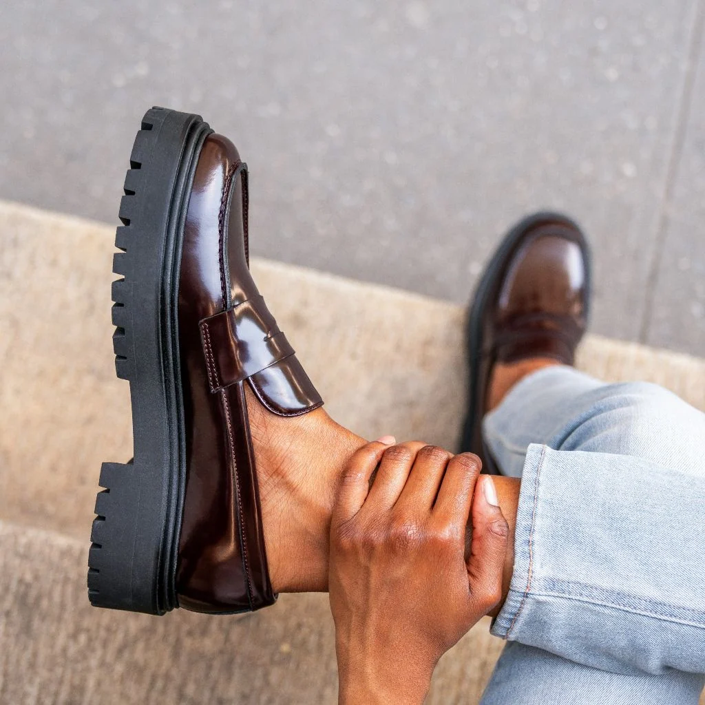 Penny Platform | Burgundy 7 Penny Platform | Burgundy