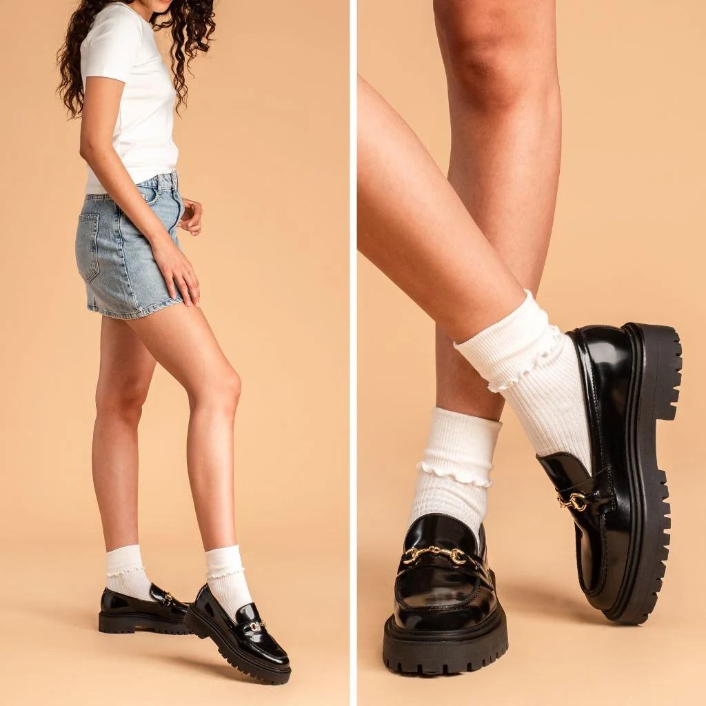 Penny Platform | Black & Gold 8 Penny Platform | Black & Gold