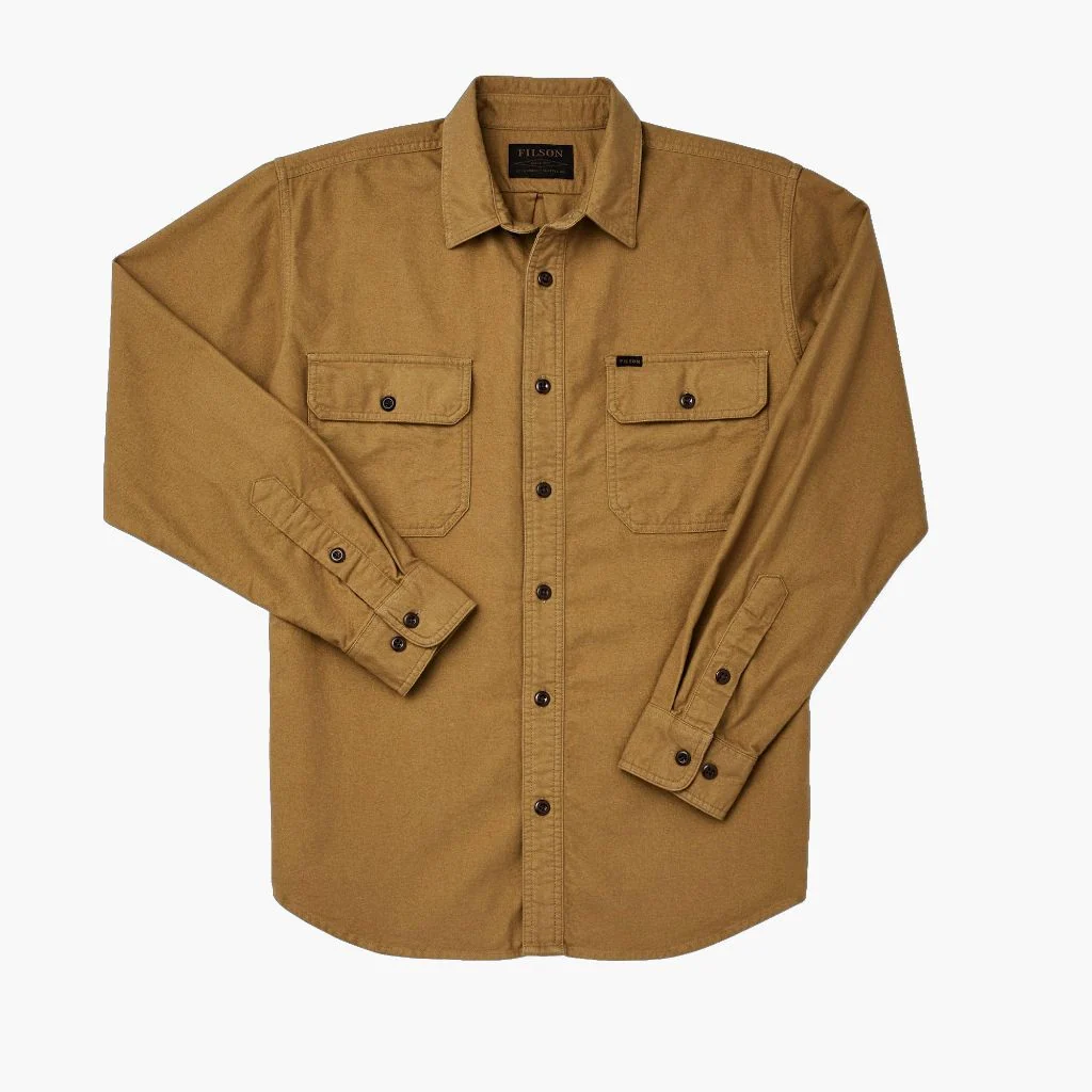 Filson Field Flannel Shirt | Tan Nubuck 1 Filson Field Flannel Shirt | Tan Nubuck