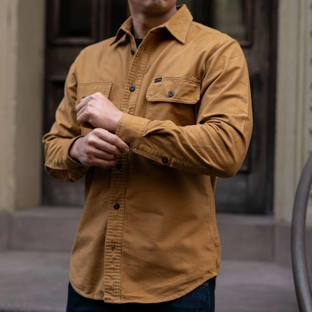 Filson Field Flannel Shirt | Tan Nubuck 5 Filson Field Flannel Shirt | Tan Nubuck