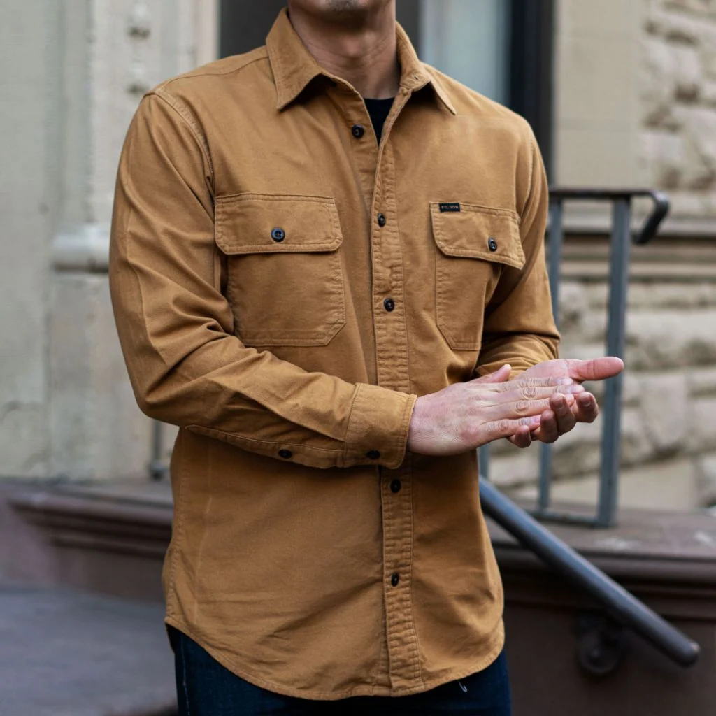 Filson Field Flannel Shirt | Tan Nubuck 6 Filson Field Flannel Shirt | Tan Nubuck