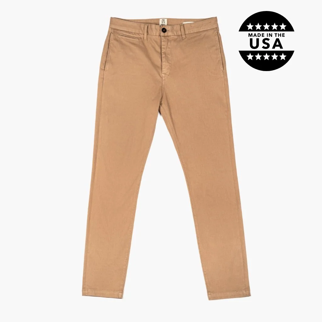 Kato Axe Slim Fit Chinos | Khaki 1 Kato Axe Slim Fit Chinos | Khaki