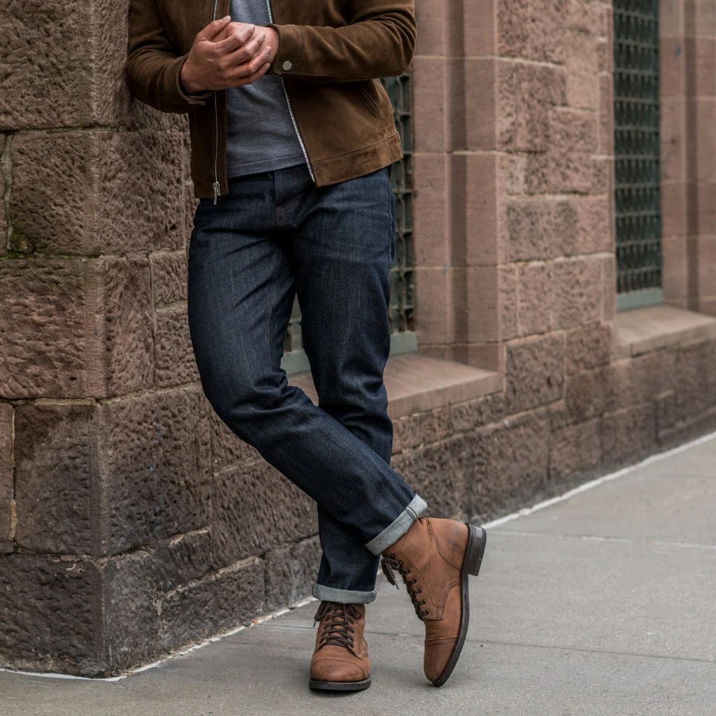 UB Selvedge Slim Tapered Jeans | Indigo (Slim Tapered) 9 UB Selvedge Slim Tapered Jeans | Indigo (Slim Tapered)
