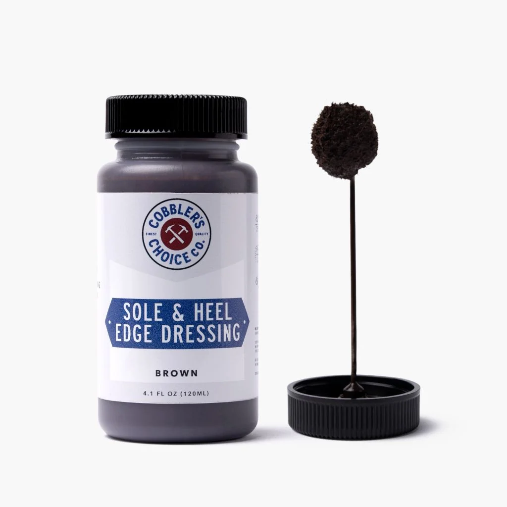 Cobbler's Choice Edge Dressing | Brown 1 Cobbler's Choice Edge Dressing | Brown