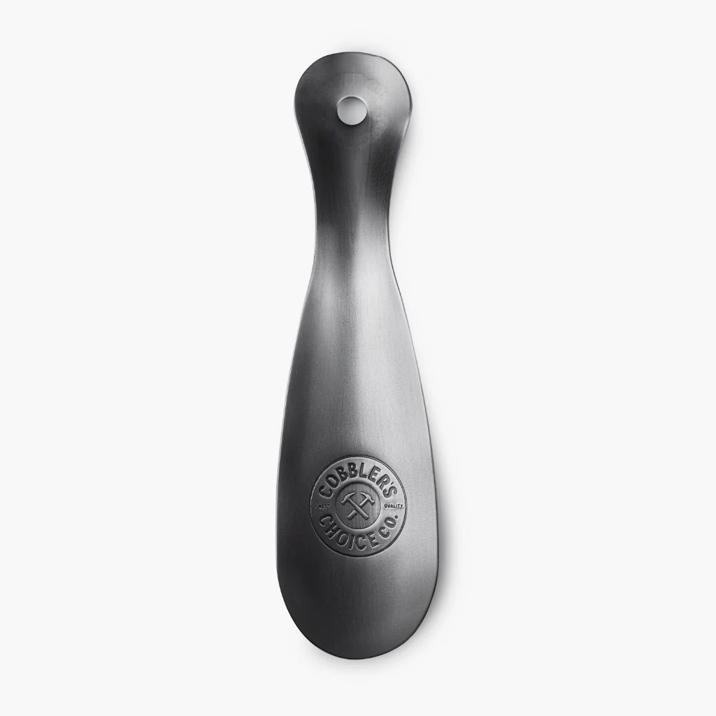 Cobbler's Choice Metal Shoe Horn | Antique Pewter 1 Cobbler's Choice Metal Shoe Horn | Antique Pewter