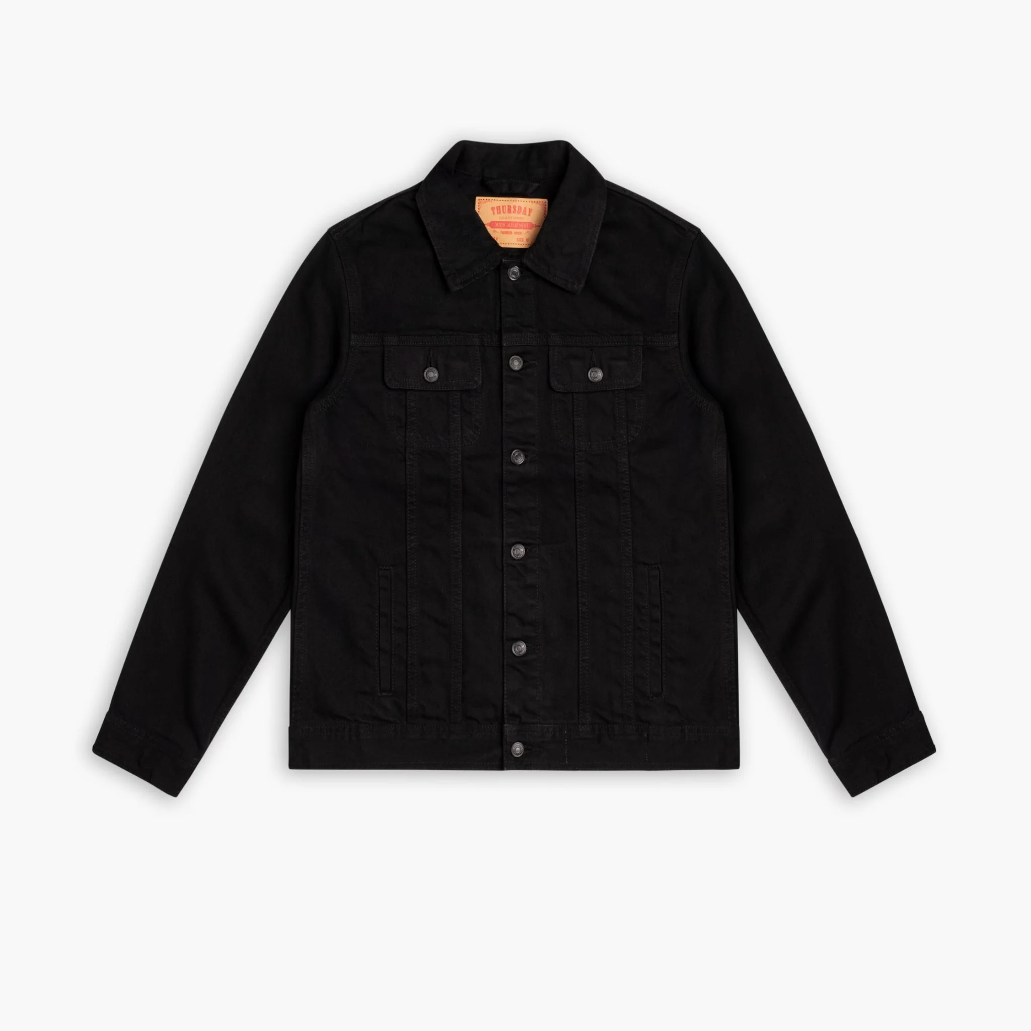 Denim Trucker Jacket | Black 4 Denim Trucker Jacket | Black