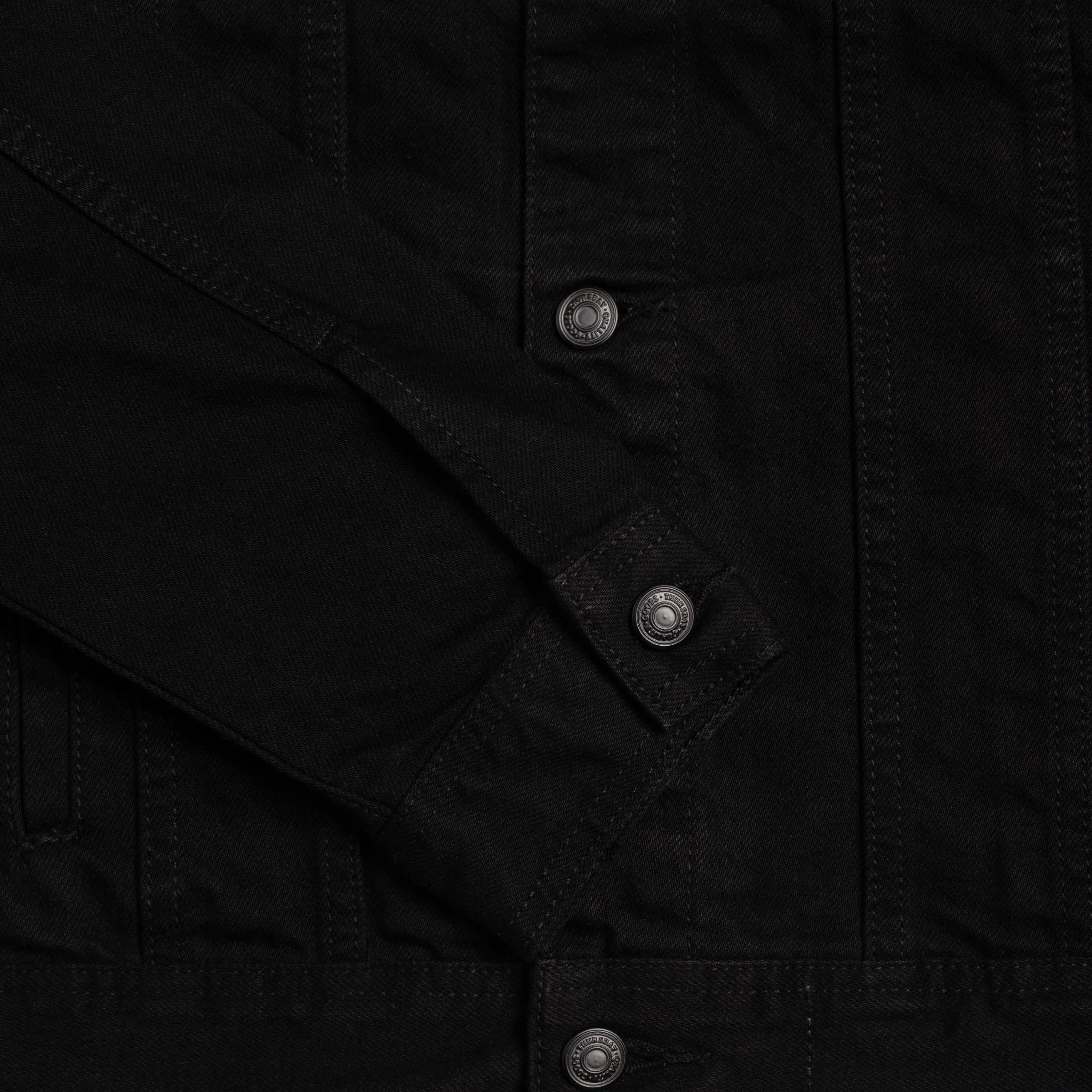 Denim Trucker Jacket | Black 8 Denim Trucker Jacket | Black