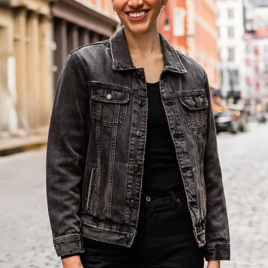 Denim Trucker Jacket | Faded Black 2 Denim Trucker Jacket | Faded Black