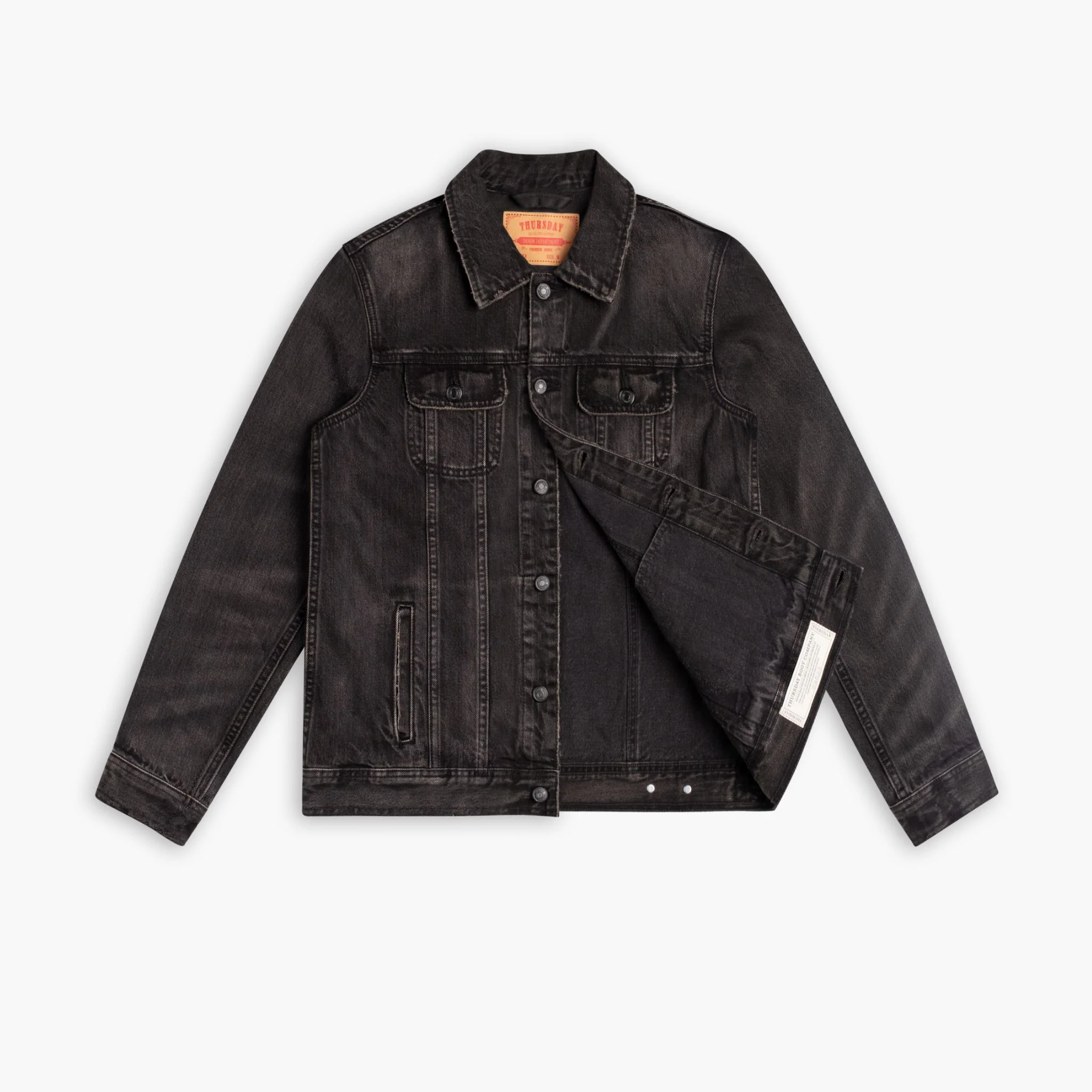 Denim Trucker Jacket | Faded Black 5 Denim Trucker Jacket | Faded Black