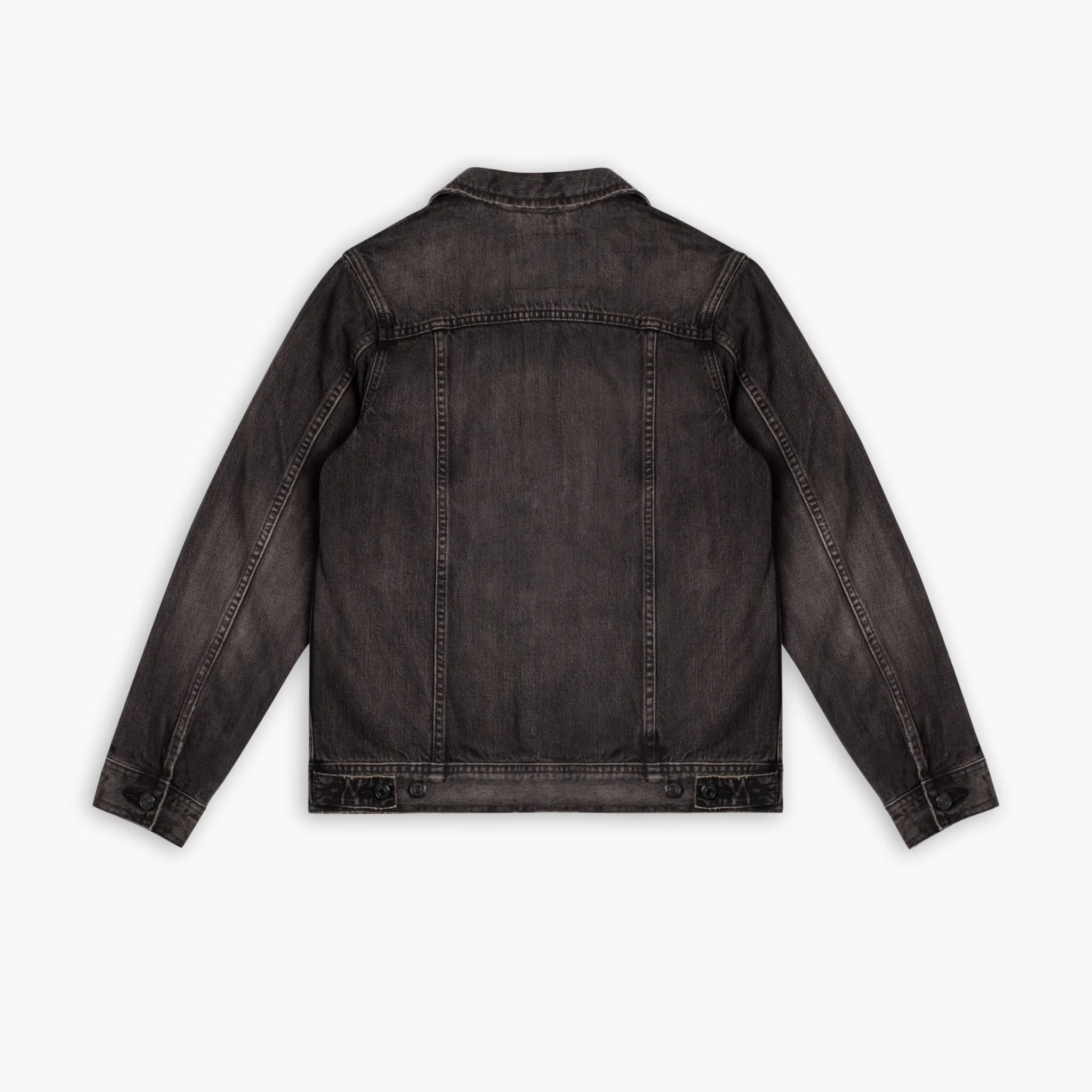 Denim Trucker Jacket | Faded Black 6 Denim Trucker Jacket | Faded Black